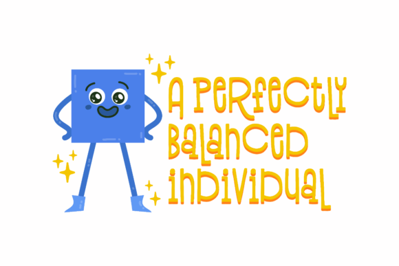 A Perfectly Balanced Individual: A Graphic for Crafts and Modern Design