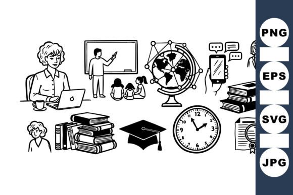 Educational Vector Icon Set Review: Practical for Real Embroidery Projects
