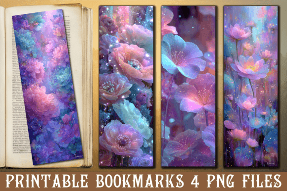 Magical Glitter Sparkle Flower Bookmark Review