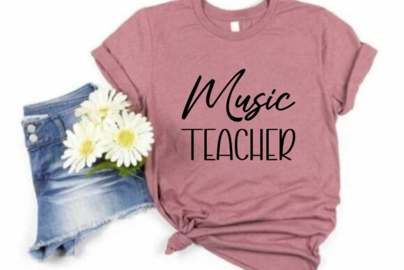 Music Teacher SVG and PNG: A Powerful Graphic Design Asset for T-Shirt Designs and Content Publishing