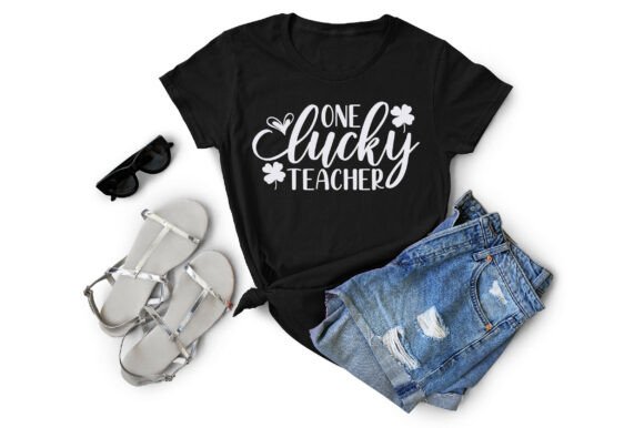 One Lucky Teacher SVG PNG, St Patrick's Graphics