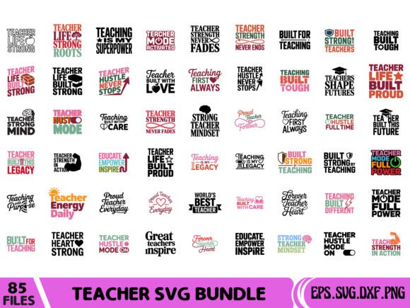Teacher SVG Bundle Inspirational Quote