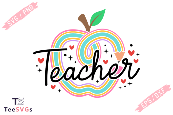 Teacher Svg Shirt, Pencil Svg, Teach Png