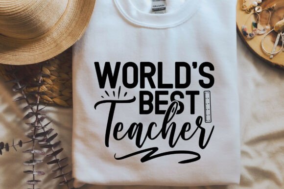 World’s Best Teacher SVG PNG Teacher T-s Graphics